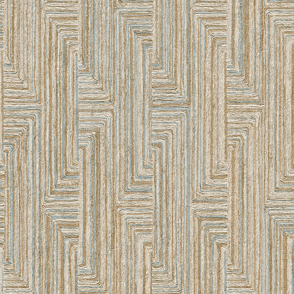 Geometrikus vlies tapéta, bézs-szürke, SA524015, Santa Fe, Design ID