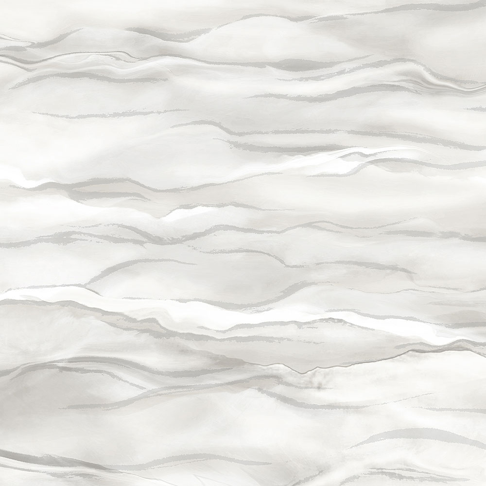Vlies tapéta, fehér-szürke, hullámok, márvány, SA524041, Santa Fe, Design ID