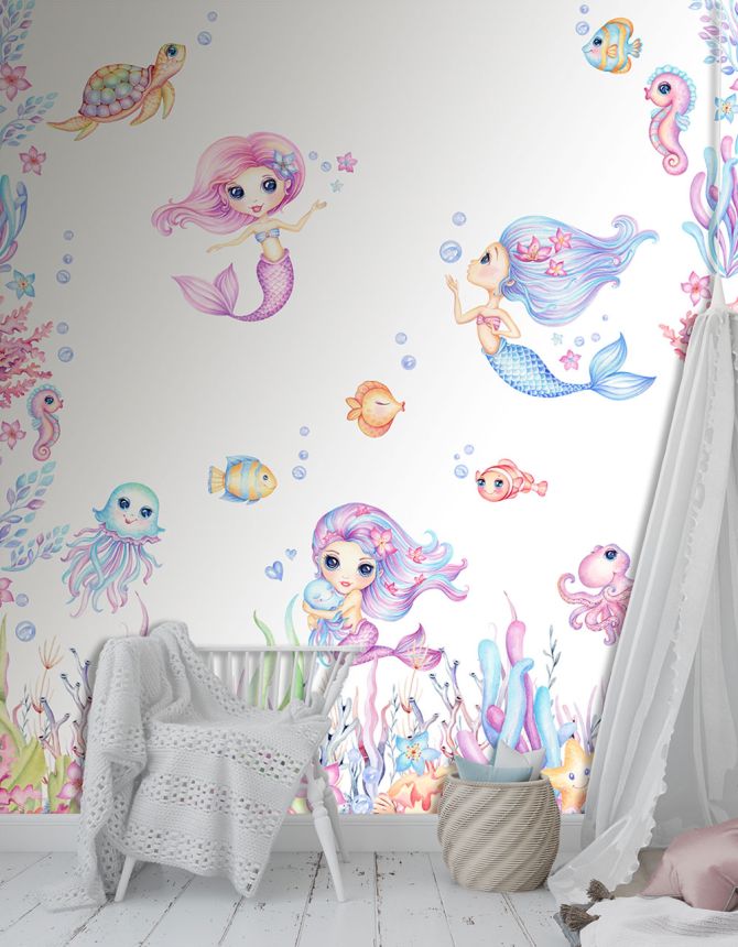 Gyermek vlies poszter tapéta, víz alatti világ, CW6059-1, Cute Walls, Decoprint