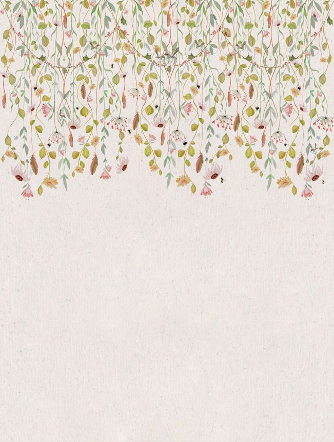 Vlies poszter tapéta, virágok, CW6124-2, Cute Walls, Decoprint