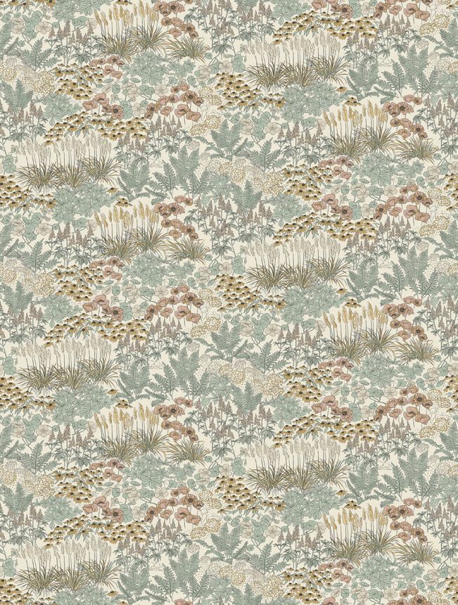 Vlies poszter tapéta, szürke-barna, virágok, FW4062-2, Feature Walls, Decoprint