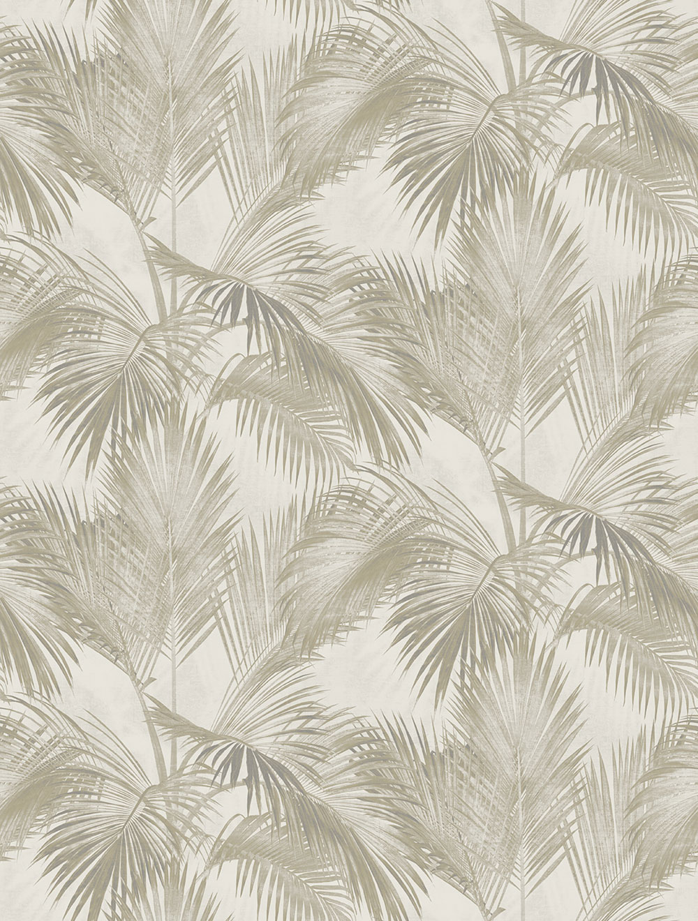 Vlies poszter tapéta, szürke-bézs, pálmafák, levelek, FW4034-6, Feature Walls, Decoprint