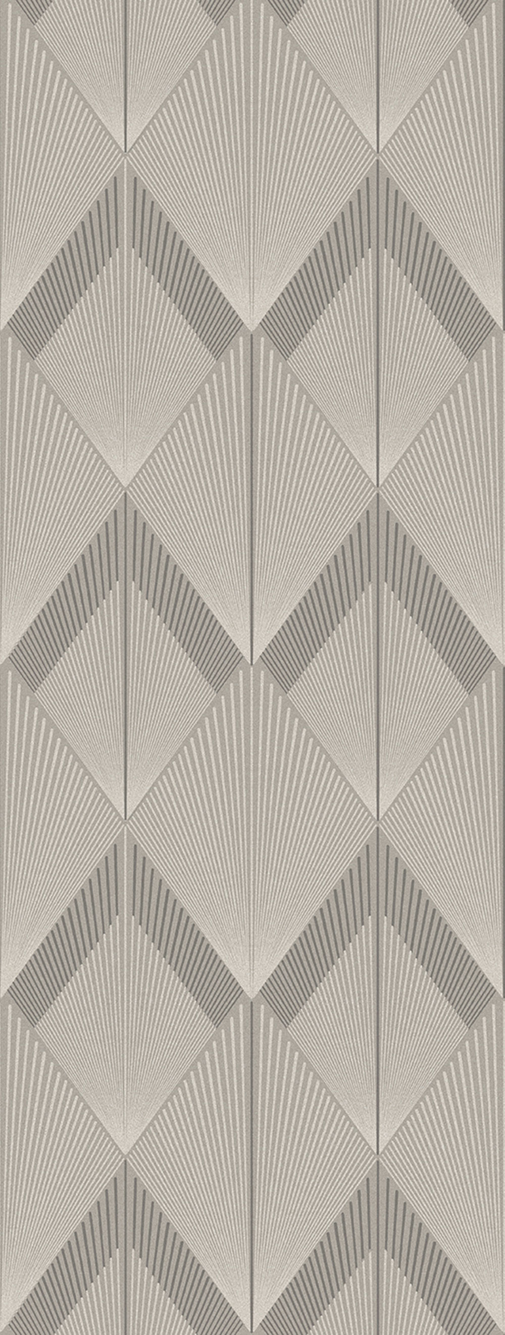 Geometrikus vlies poszter tapéta, szürke-bézs, FW4035-5, Feature Walls, Decoprint