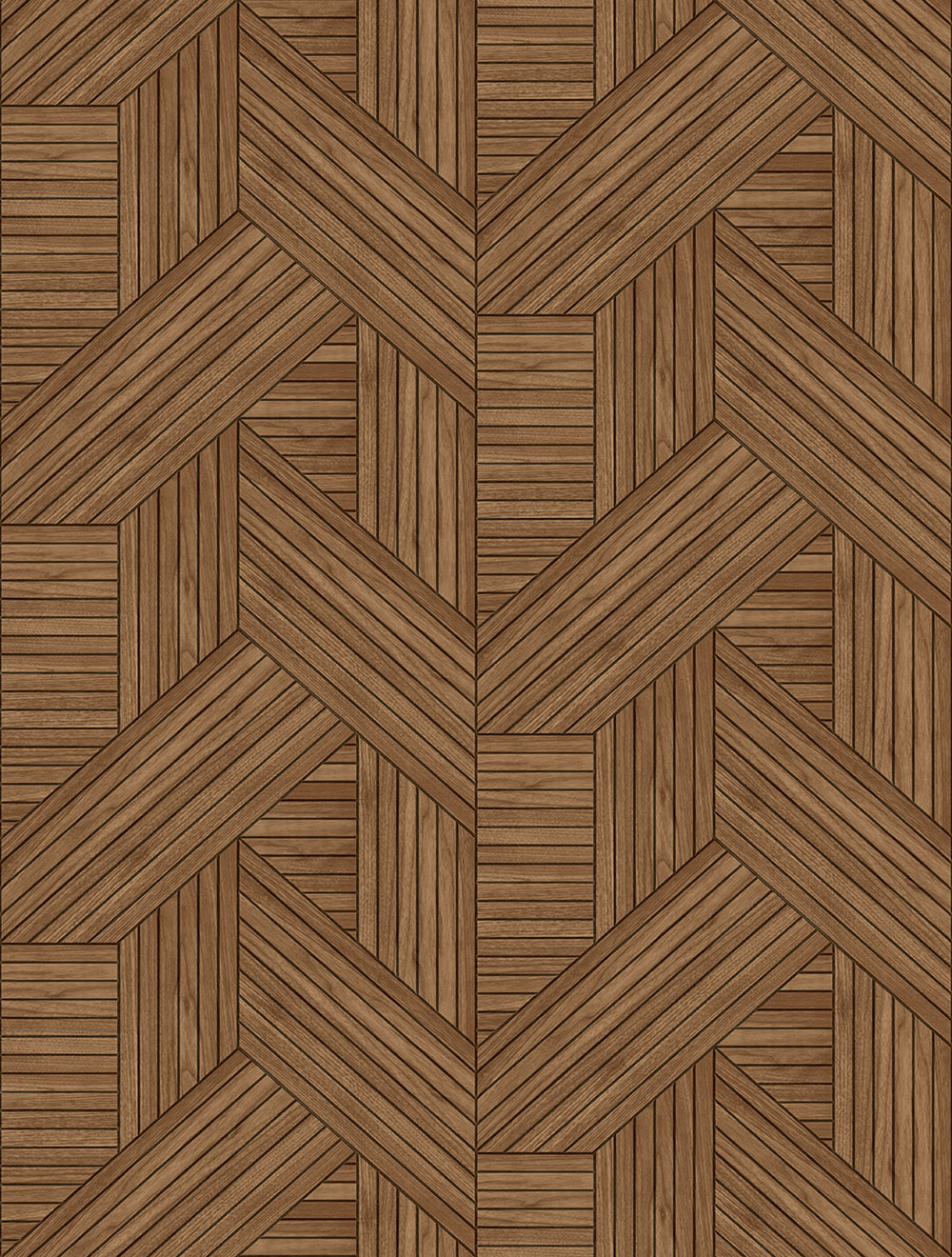 Vlies poszter tapéta, barna, fautánzat, lécek, FW4036-4, Feature Walls, Decoprint