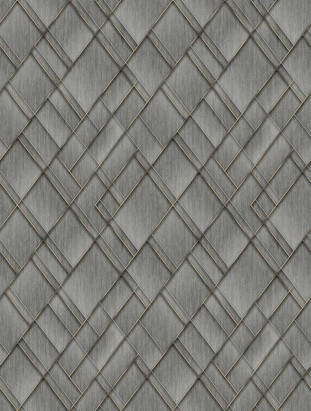 Geometrikus vlies poszter tapéta, szürke, FW4037-1, Feature Walls, Decoprint