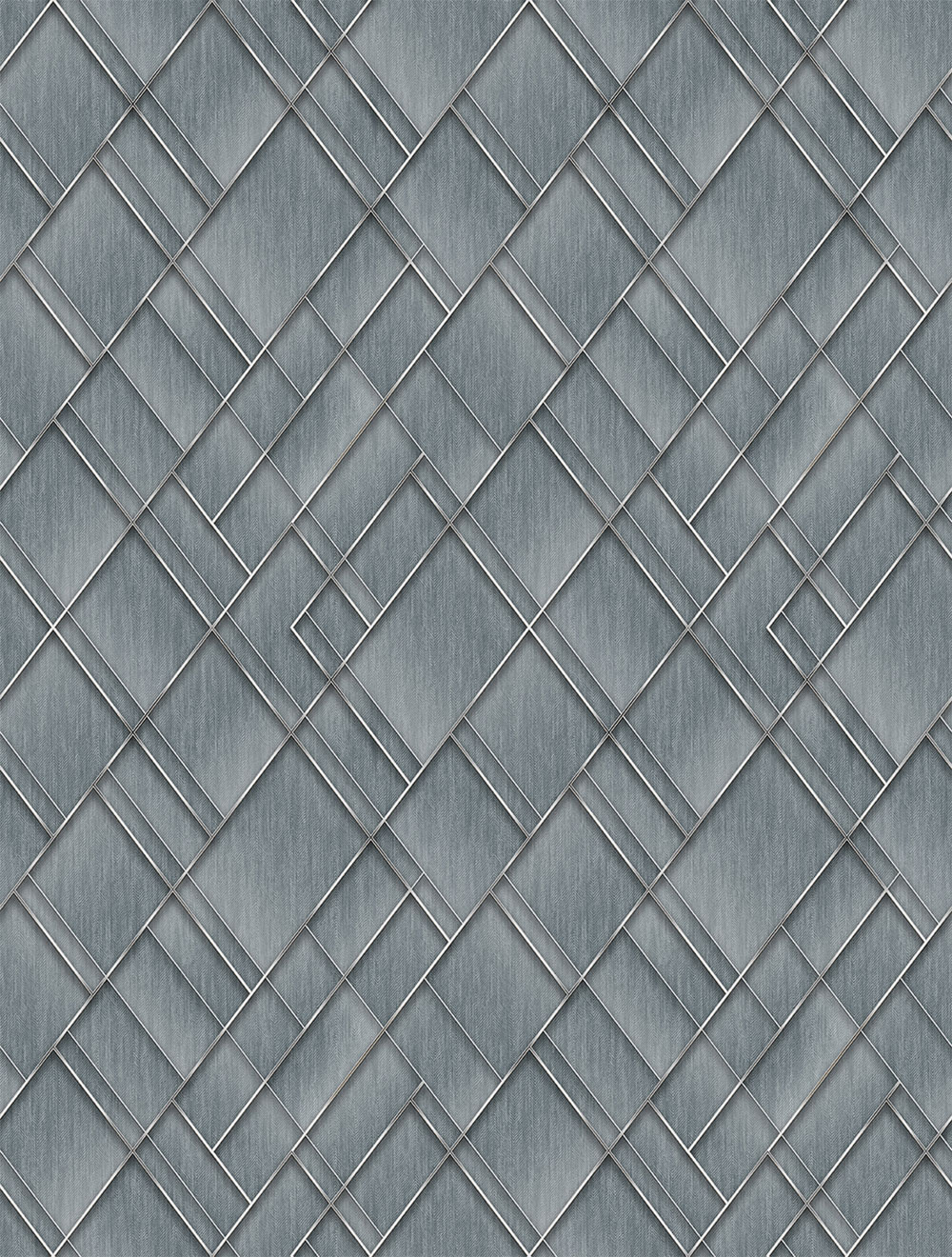 Geometrikus vlies poszter tapéta, kék, FW4037-2, Feature Walls, Decoprint