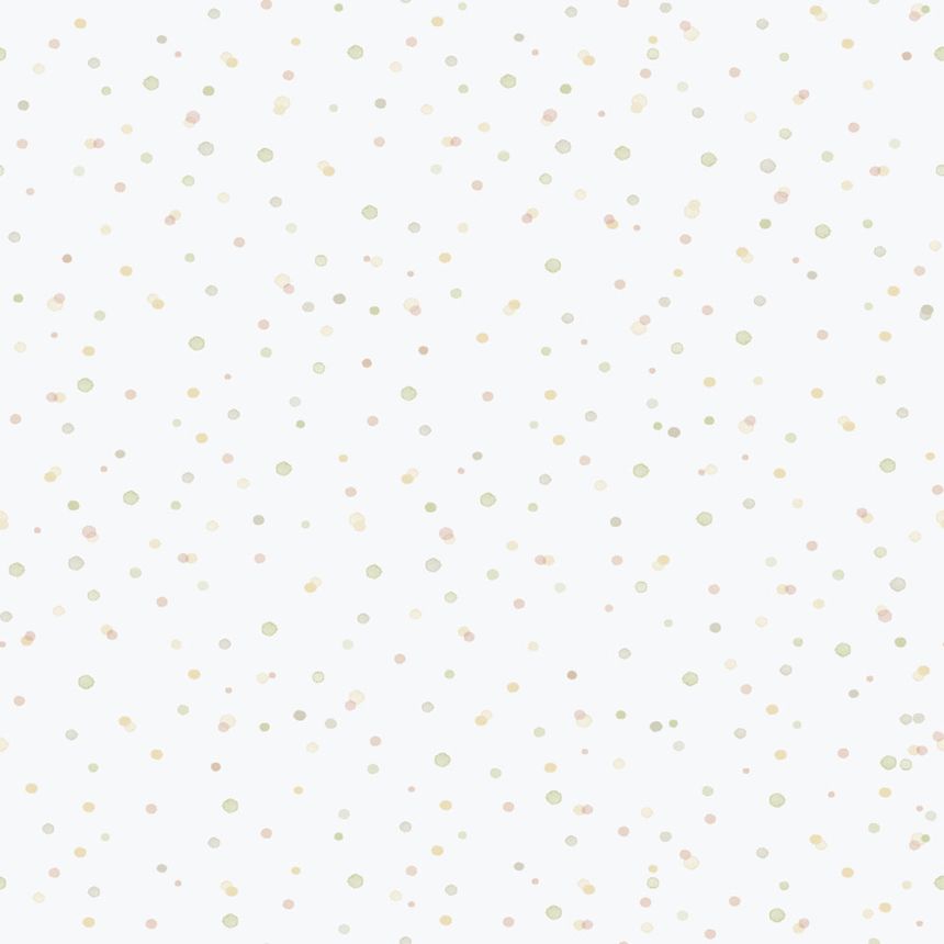 Gyerek vlies tapéta, zöld, pöttyös, 289-3, Enzo,  ICH Wallcoverings
