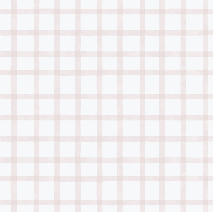 Geometrikus vlies tapéta, rózsaszín, kockás, 290-1, Enzo,  ICH Wallcoverings