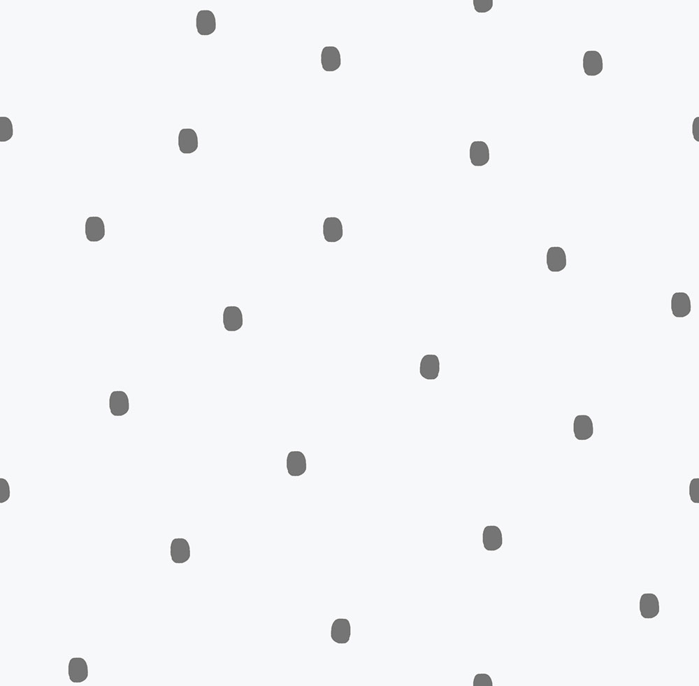 Vlies tapéta, fehér-fekete, pöttyös, 291-4, Enzo,  ICH Wallcoverings
