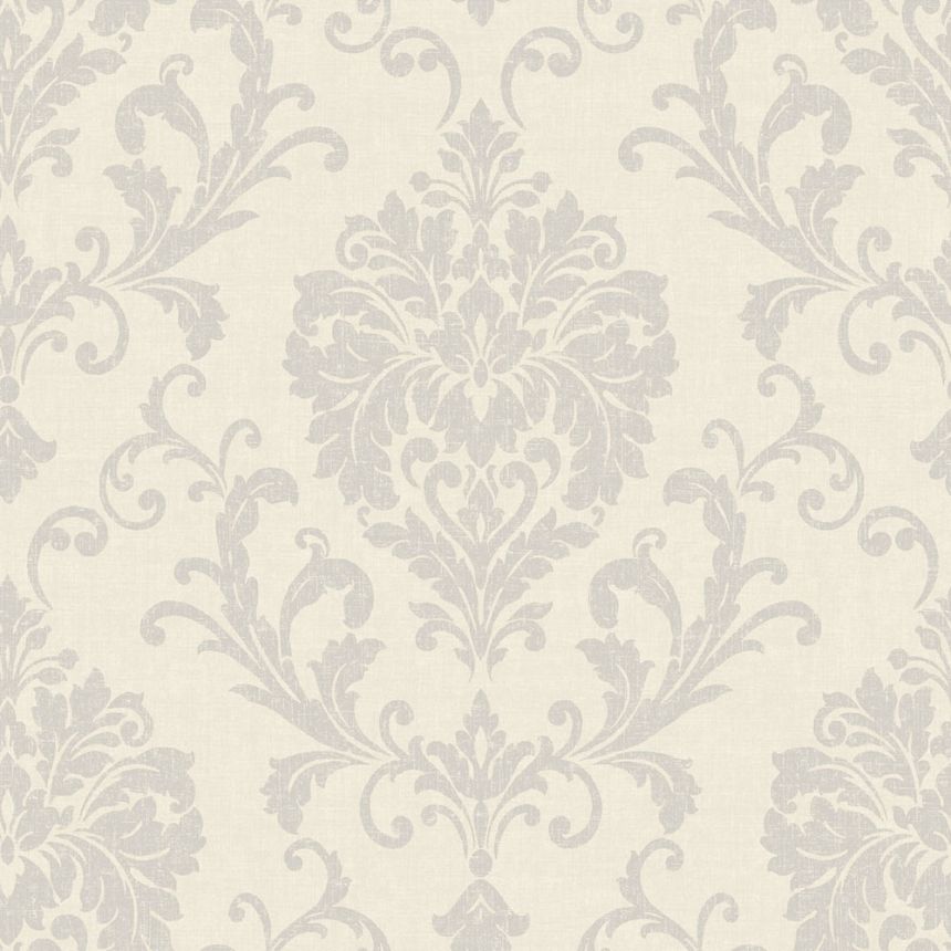 Vlies tapéta, szürke, barokk, ornamentika, IC2002, Finest Selection, Vavex