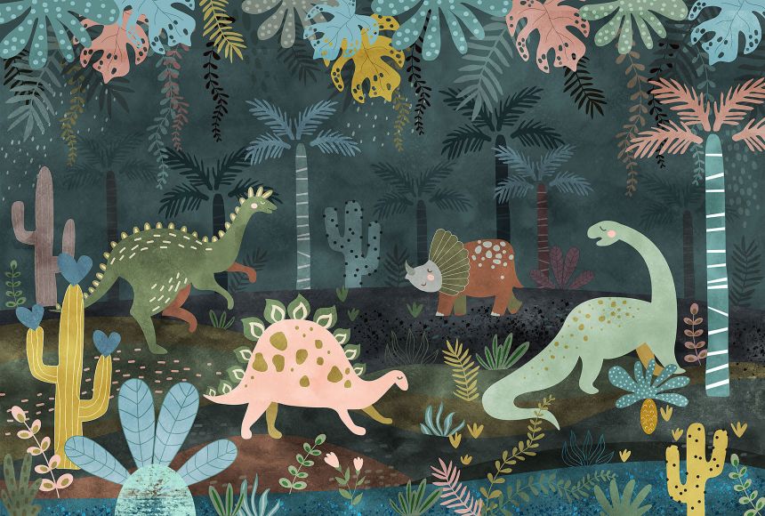 Egyedi vlies fotótapéta, Dinoszauruszok, 10032, Vavex