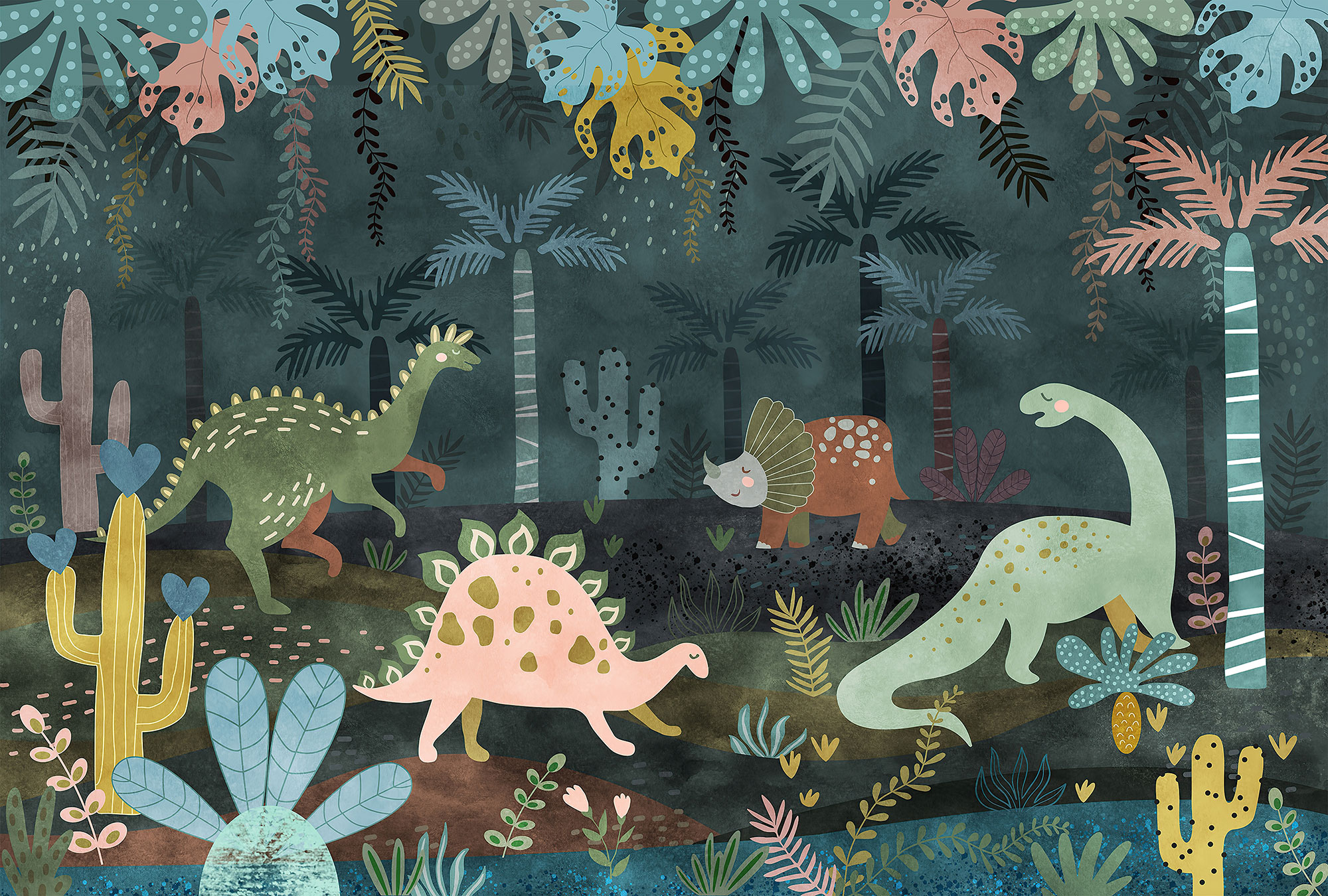 Egyedi vlies fotótapéta, Dinoszauruszok, 10032, Vavex