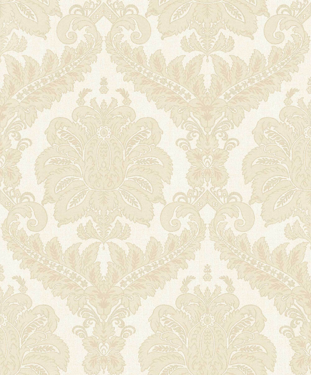 Tapéta, bézs, barokk minta, 35922, Ornamenta, Parato by Cristiana Masi