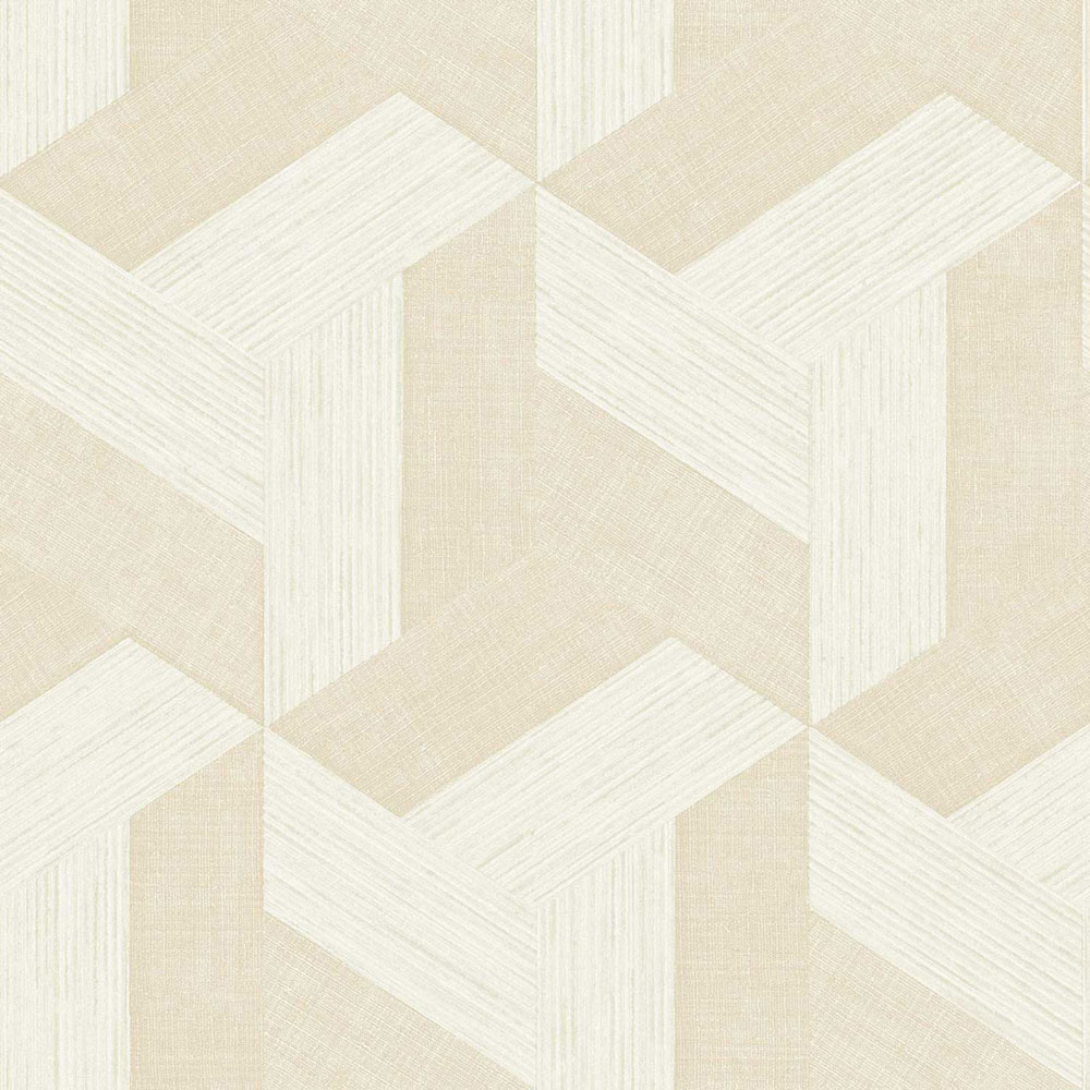 Vlies tapéta, geometrikus, bézs, 27507, Sintesi, Cristiana Masi by Parato