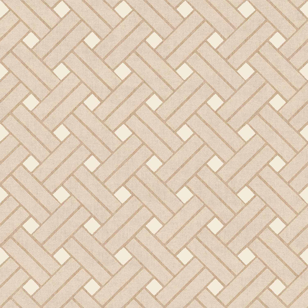 Geometrikus tapéta, barna-bézs, 32423, Vitalis, Parato by Cristiana Masi