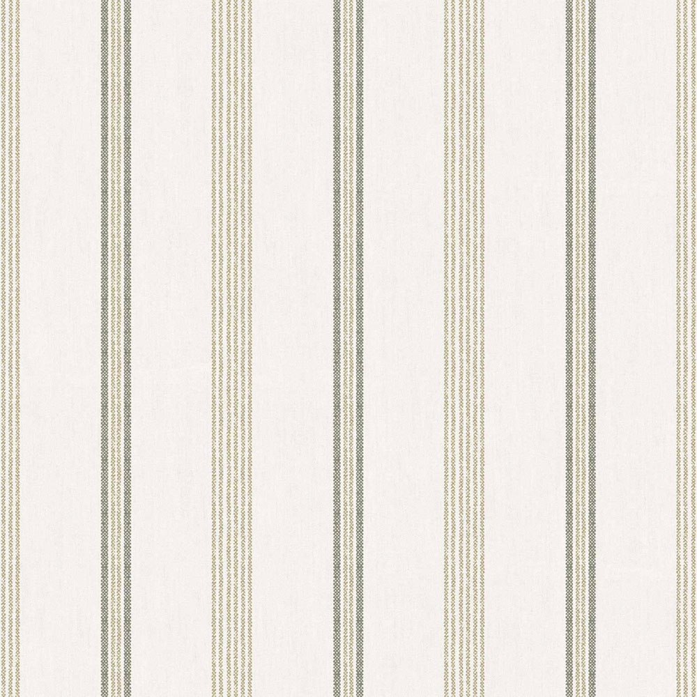 Tapéta, zöld, szövet hatás, csíkos, 38427, Top Stripes, Parato by Cristiana Masi