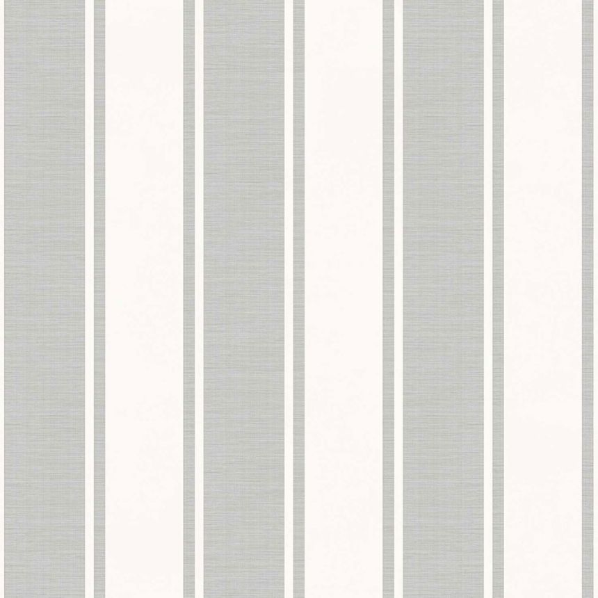 Vlies tapéta, szürke-ezüst, csíkok, 23671, The Best Classic & Elegant, Cristiana Masi by Parato