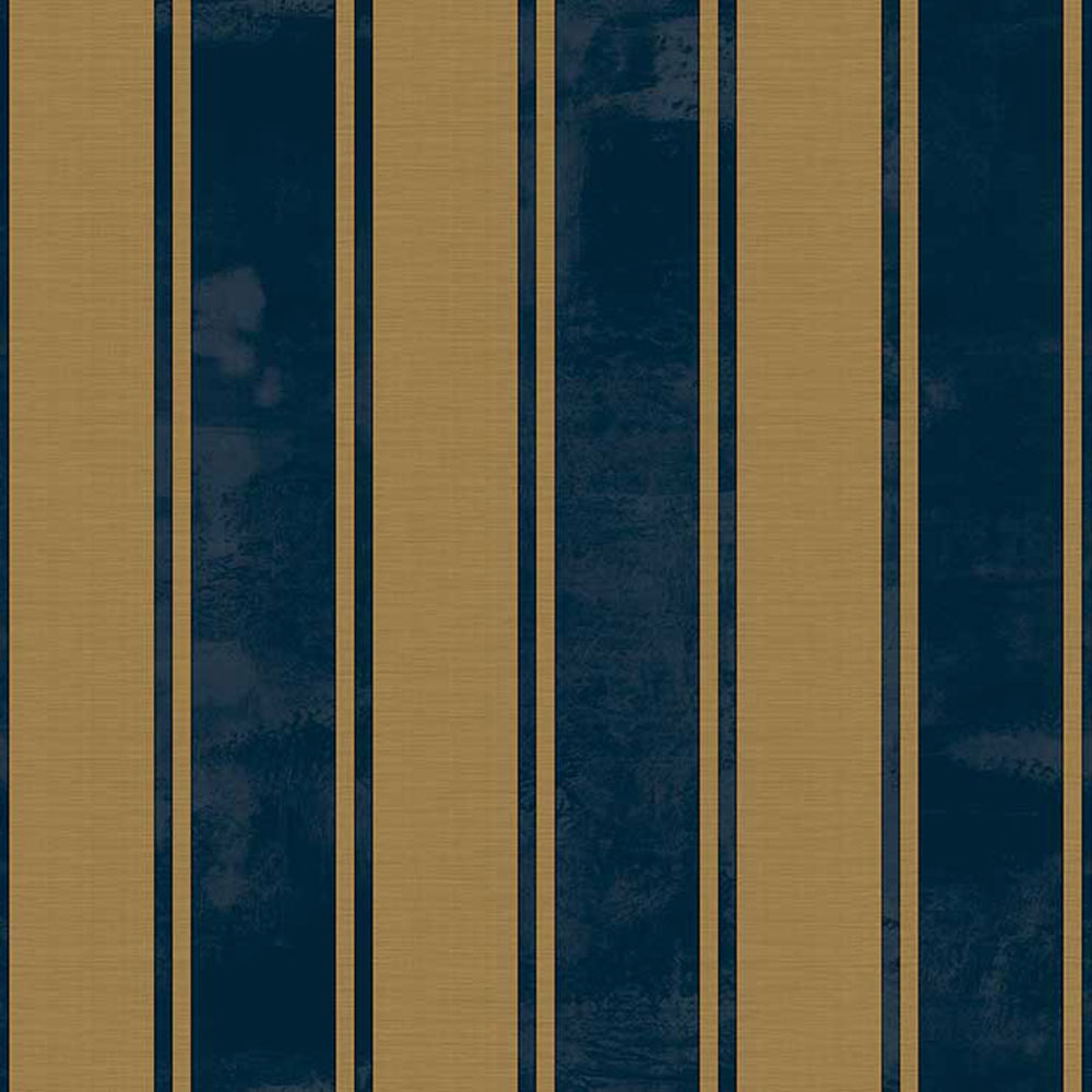 Vlies tapéta, kék-arany, csíkok, 23679, The Best Classic & Elegant, Cristiana Masi by Parato