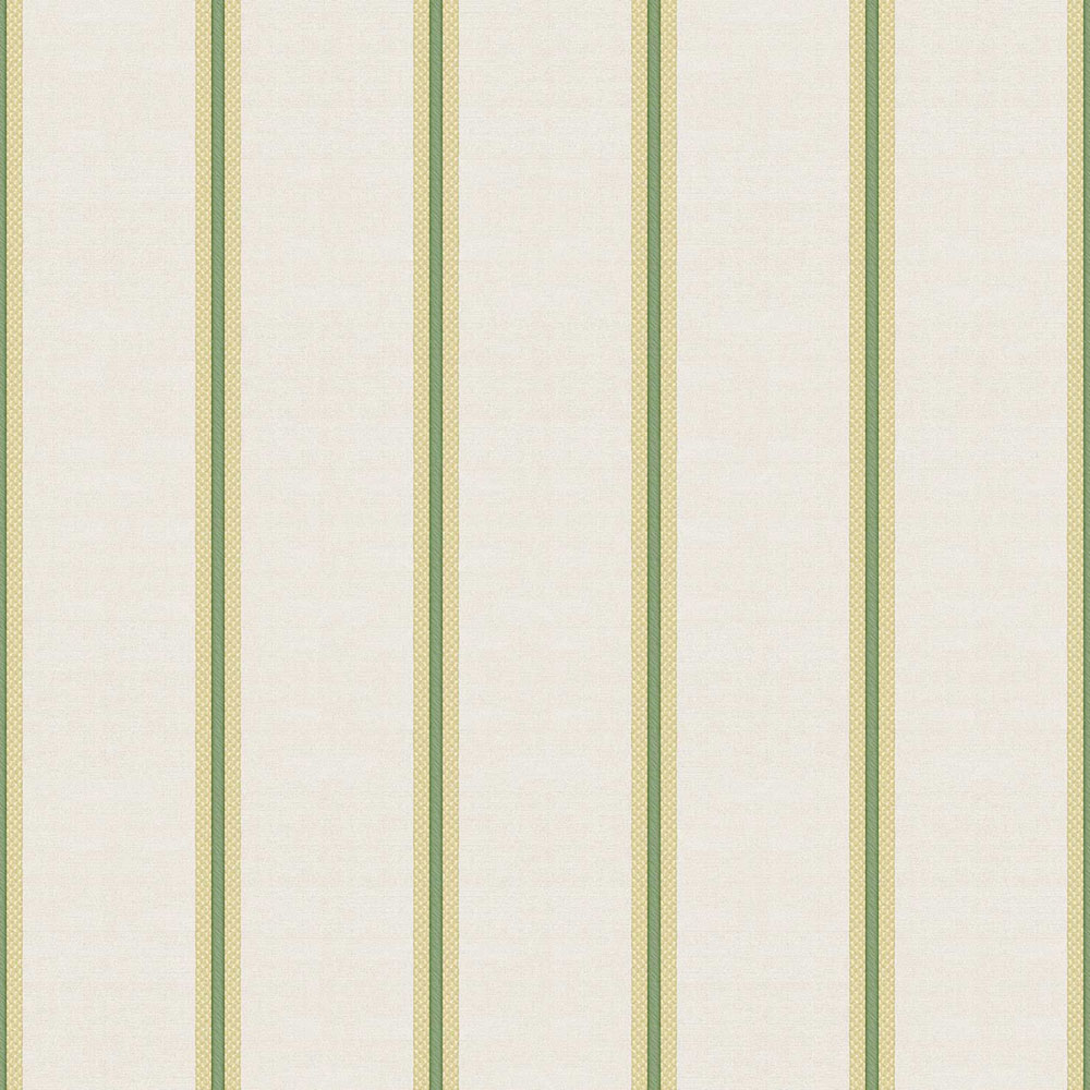Vlies tapéta, zöld-bézs, csíkok, 25765, The Best Classic & Elegant, Cristiana Masi by Parato