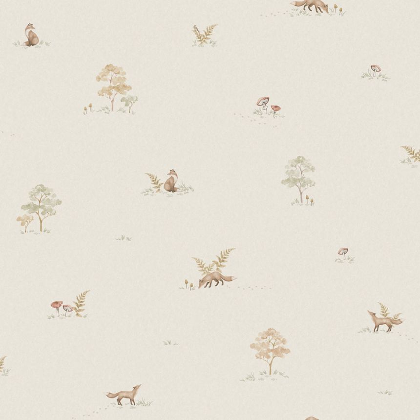Tapéta falra, szürke-bézs, állatok, 6923, Newbie Wallpaper, Boråstapeter