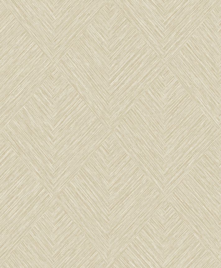 Tapéta, bézs, geometrikus, PW3003, Precious Weaves, Grandeco