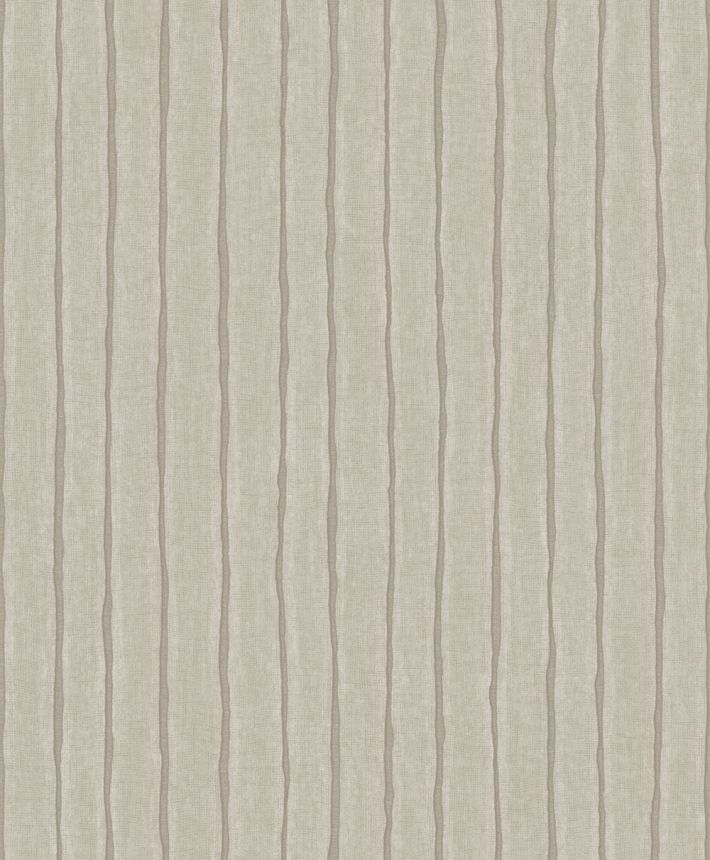 Tapéta, szürke-barna, csíkos, PW4008, Precious Weaves, Grandeco