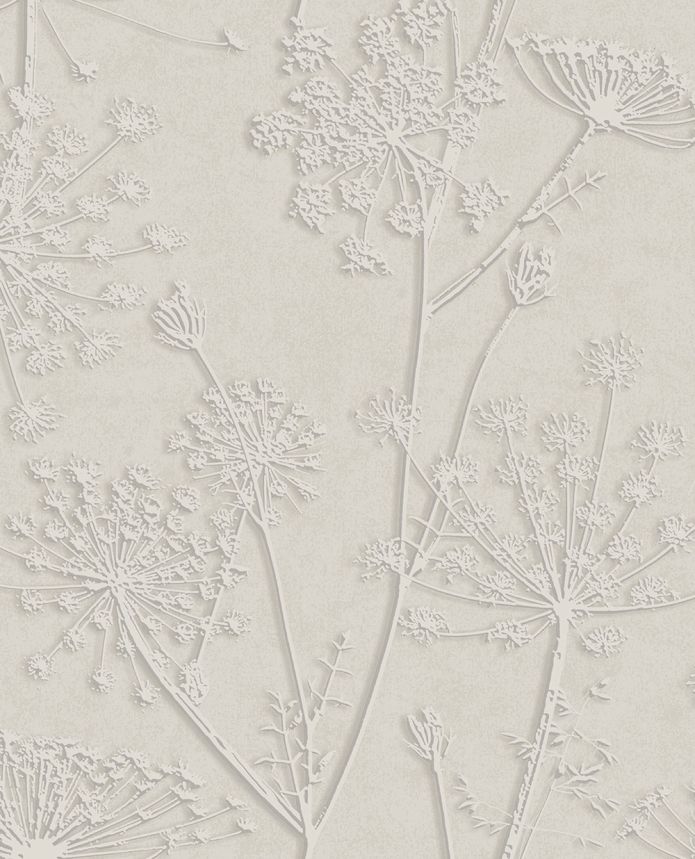 Tapéta, szürke, növények, füvek, 350513, Riviera Maison, Eijffinger