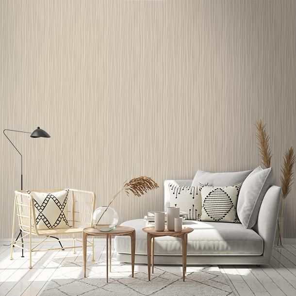 Luxus tapéta, barna-bézs, csíkos, Z30313, Casa 8, Trussardi