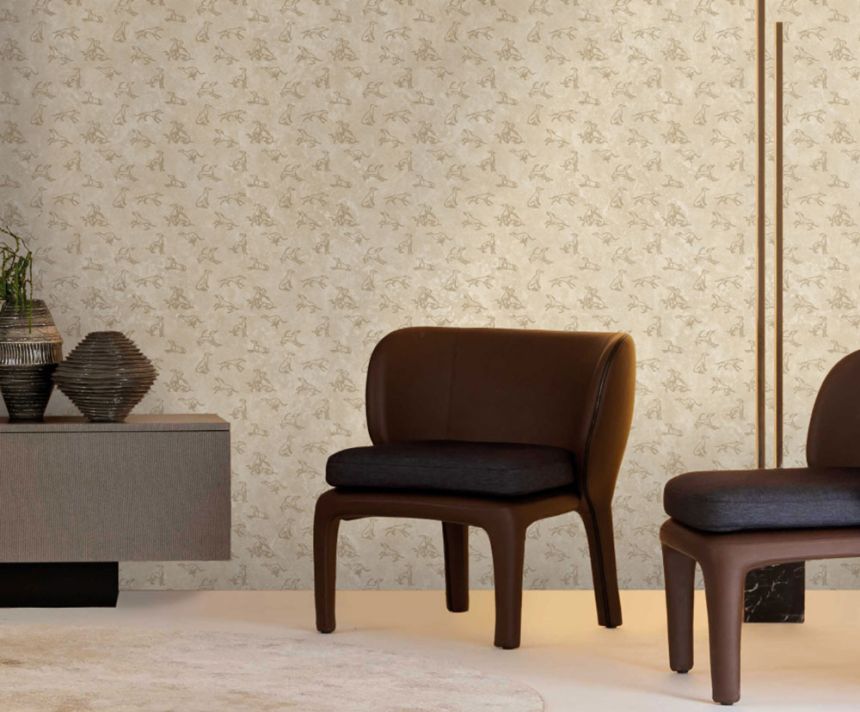 Luxus fotótapéta, szürke, kutyák, Z30353, Casa 8, Trussardi