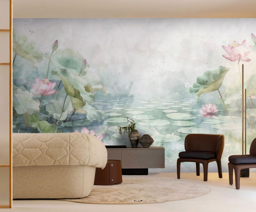 Luxus fotótapéta, tavirózsák, Z30369, Casa 8, Trussardi