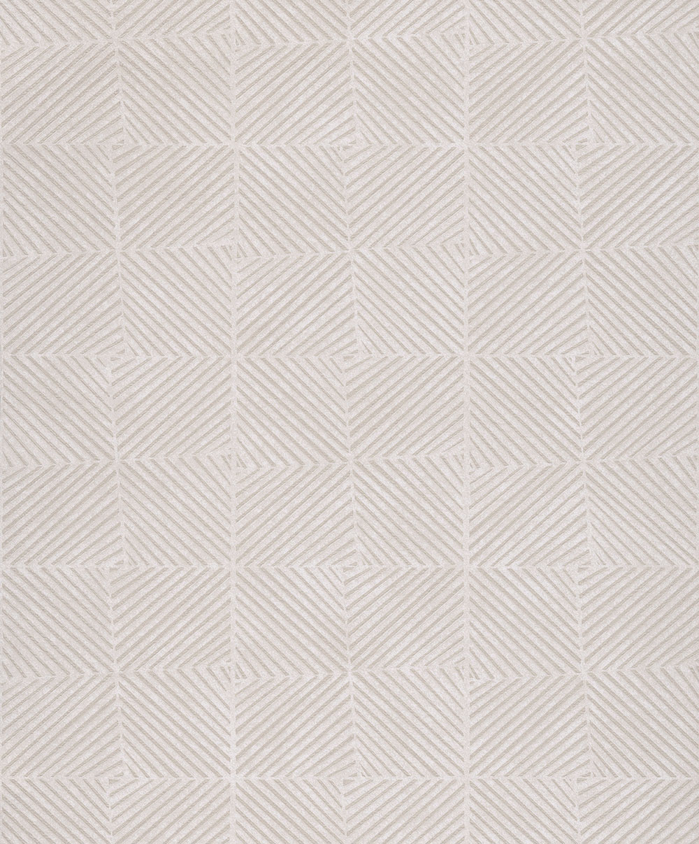 Tapéta, krém, grafikus, EAR304, The Texture Book, Masureel