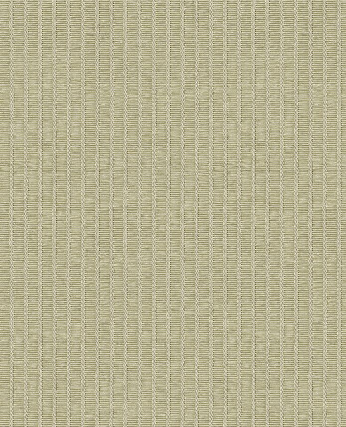 Tapéta, zöld, gyékényhatás, csíkos, 350676, Amber, Eijffinger