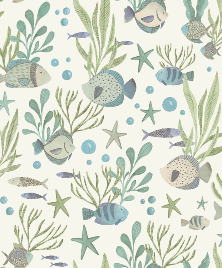 Gyerektapéta, víz alatti világ, LD3309, Little Dreamers, Grandeco