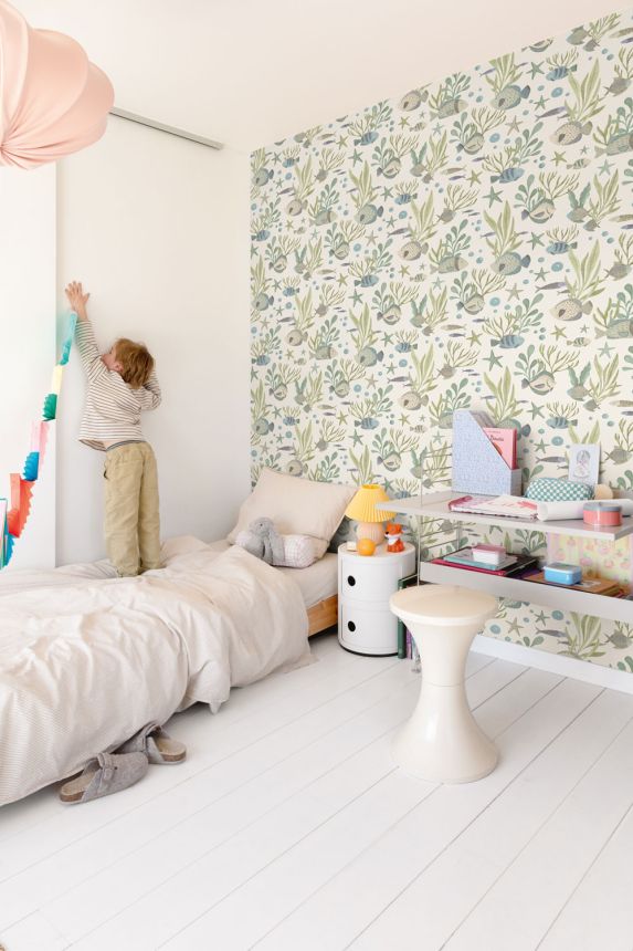 Gyerektapéta, víz alatti világ, LD3309, Little Dreamers, Grandeco