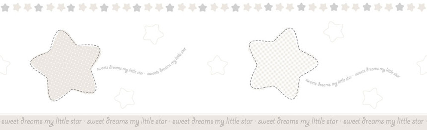 Öntapadó gyerek bordűr 244-3, Lullaby, ICH Wallcoverings