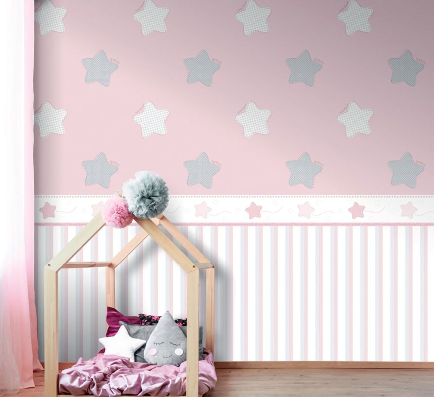 Öntapadó gyerek bordűr 244-3, Lullaby, ICH Wallcoverings
