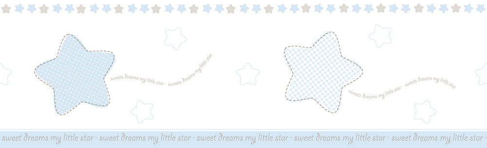 Öntapadó gyerek bordűr 244-1, Lullaby, ICH Wallcoverings