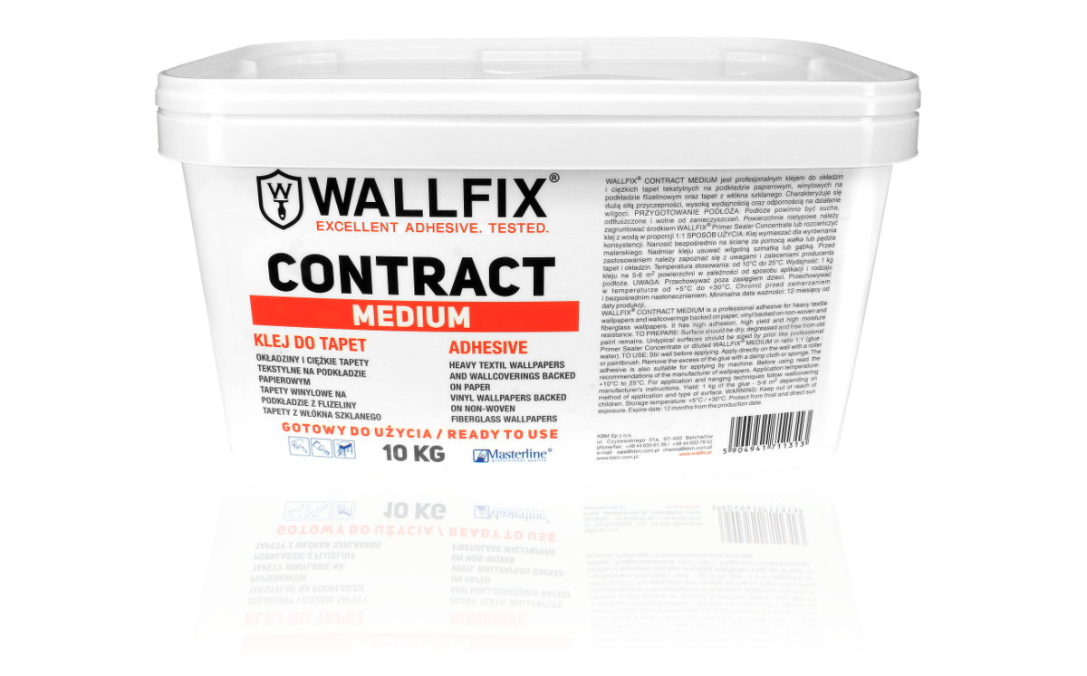 Ragasztó Wallfix Contract Medium 2,5kg KBM