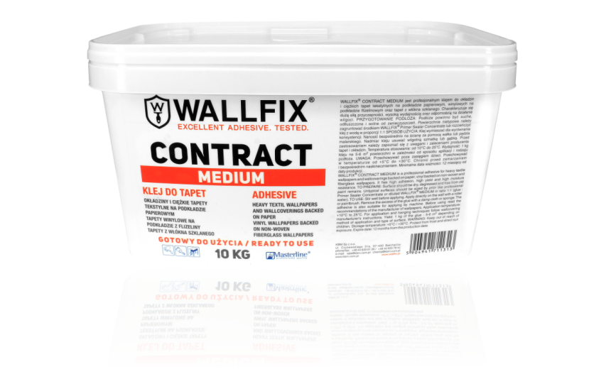 Ragasztó Wallfix Contract Medium 2,5kg KBM