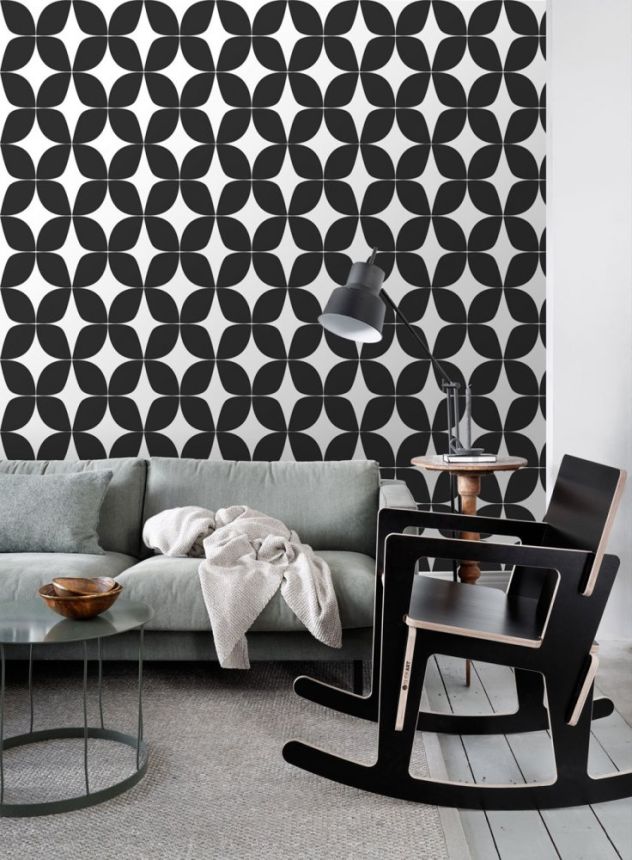 Geometriai vlies tapéta 139101, Scandi cool, Esta