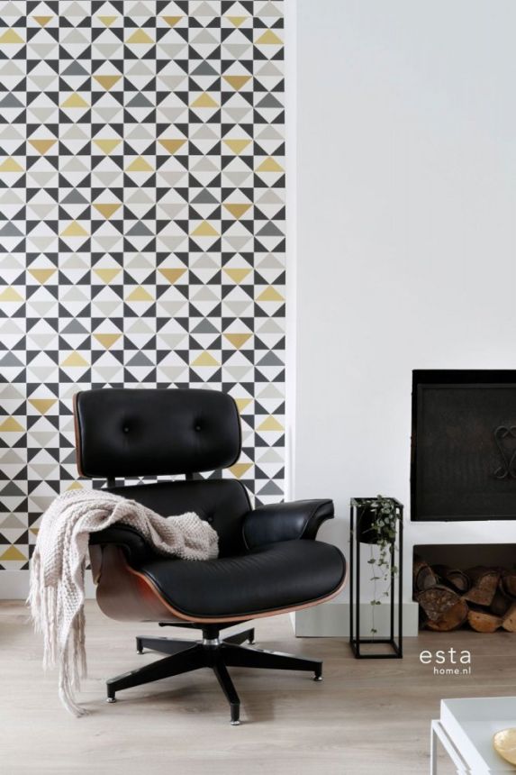 Geometriai vlies tapéta 139095, Scandi cool, Esta