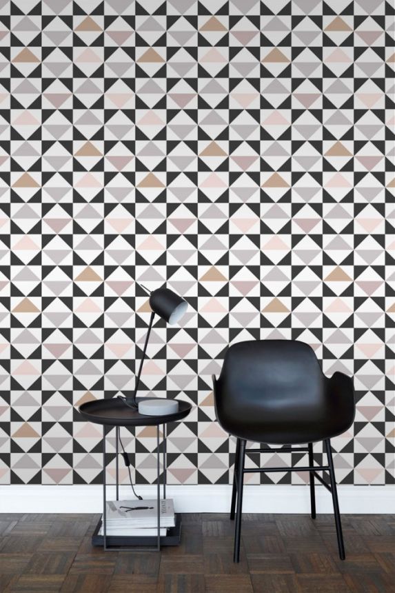 Geometriai vlies tapéta 139094, Scandi cool, Esta