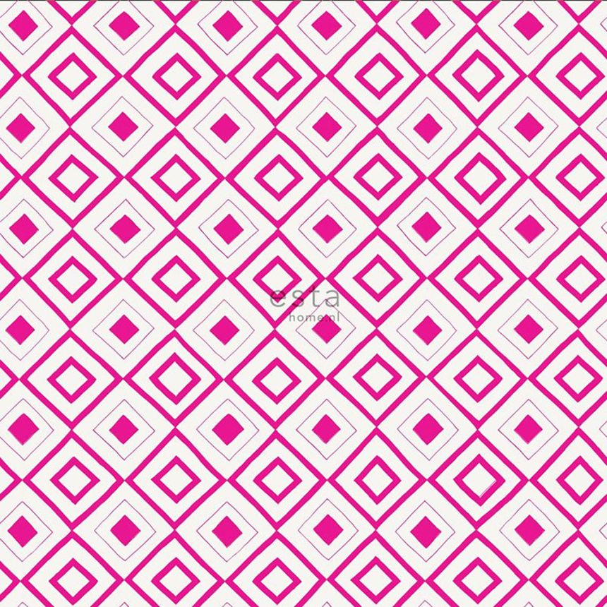 Geometria mintás vlies tapéta 138862, FAB, Esta