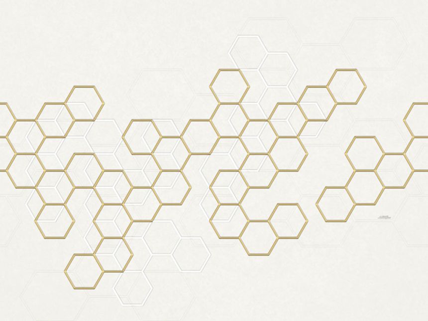 Luxus geometriai fototapéta hexagonnal Z90068, 330 x 300 cm, Automobili Lamborghini 2, Zambaiti Parati