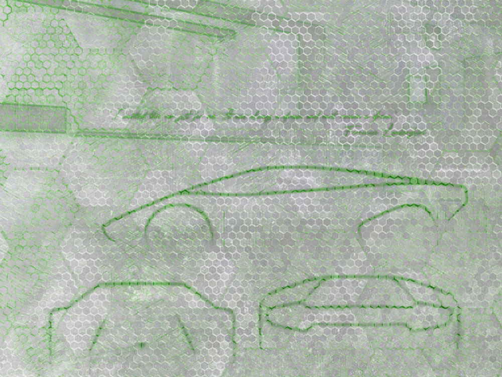 Luxus grafikus fototapéta Z90058, 330 x 300 cm, Automobili Lamborghini 2, Zambaiti Parati