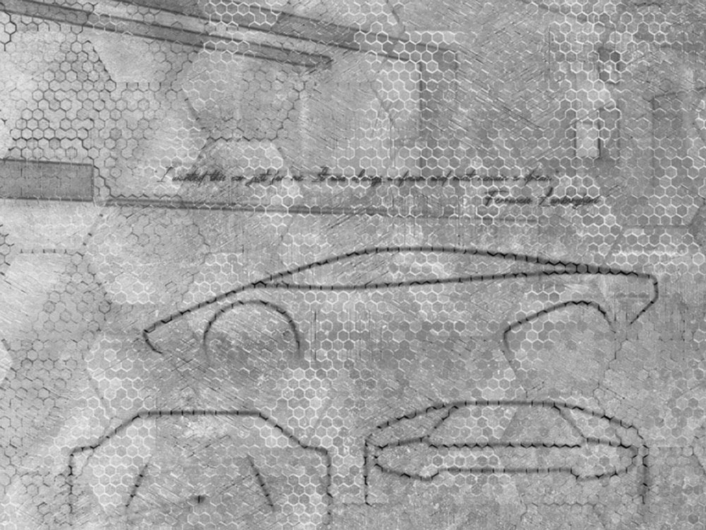 Luxus grafikus fototapéta Z90056, 330 x 300 cm, Automobili Lamborghini 2, Zambaiti Parati