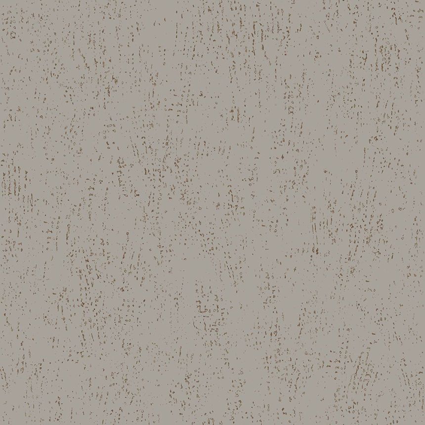 Fémes vlies tapéta barna, vintage fém design 347614, Matières - Metal, Origin