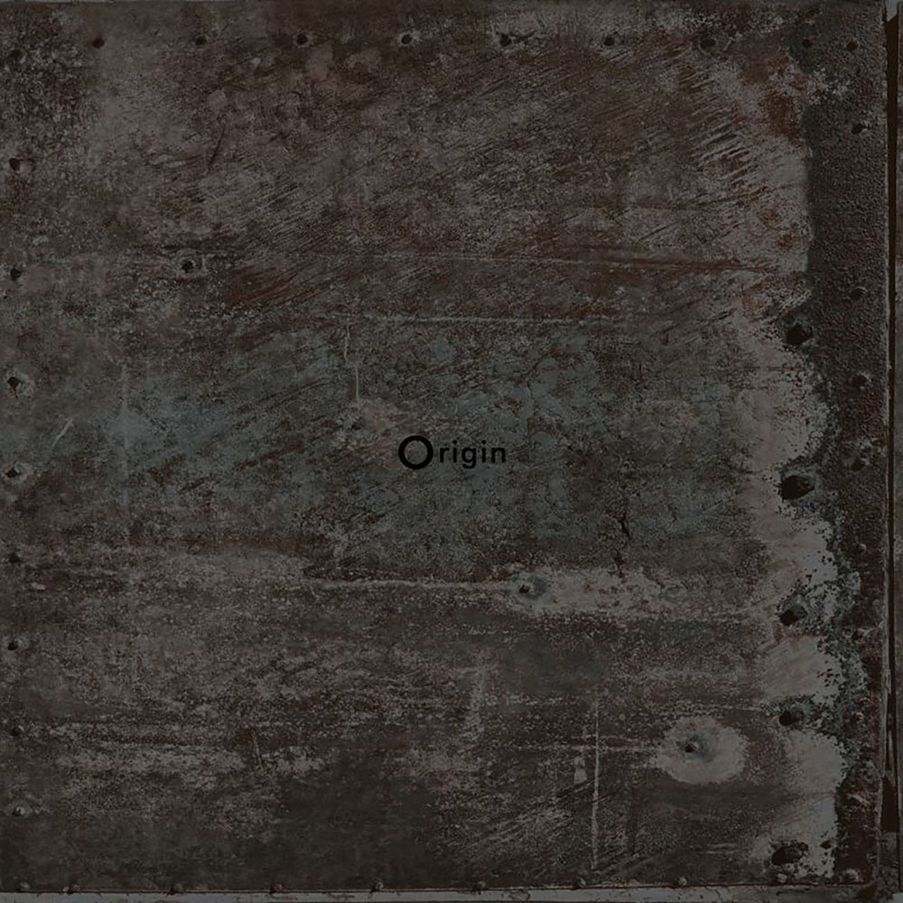 Vlies fali tapéta, szegecselt fémlemezek utánzatay 337227, Matières - Metal, Origin