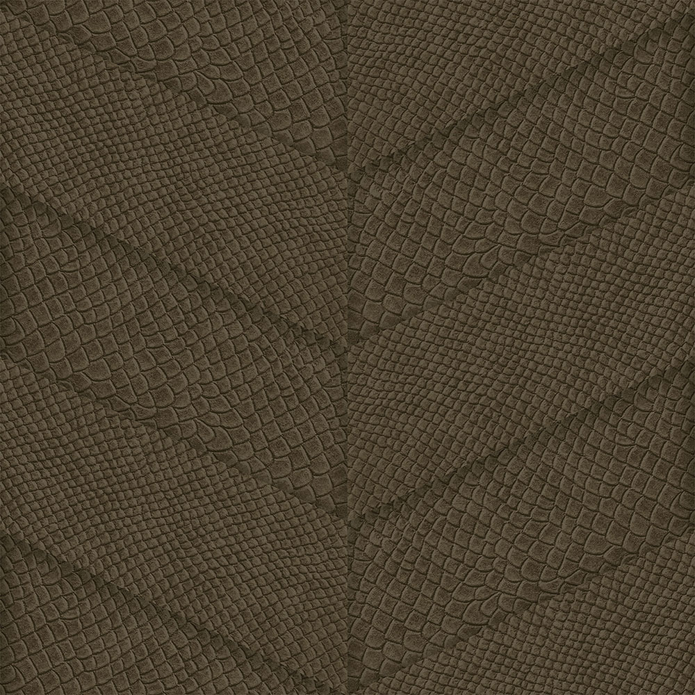 Vlies barna tapéta, parkettás bőrminta 347794, Luxury Skins, Origin