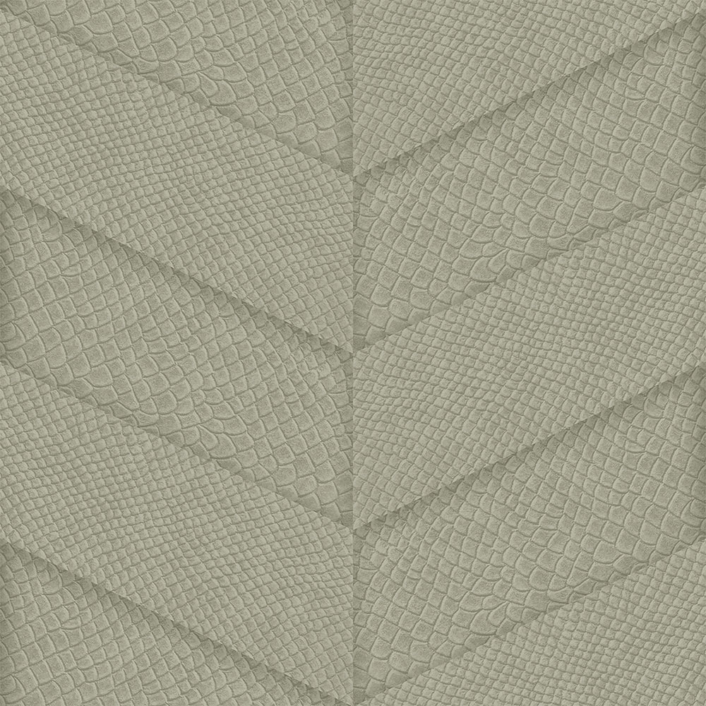 Szürke-bézs színű vlies tapéta, parkettás bőrminta 347790, Luxury Skins, Origin